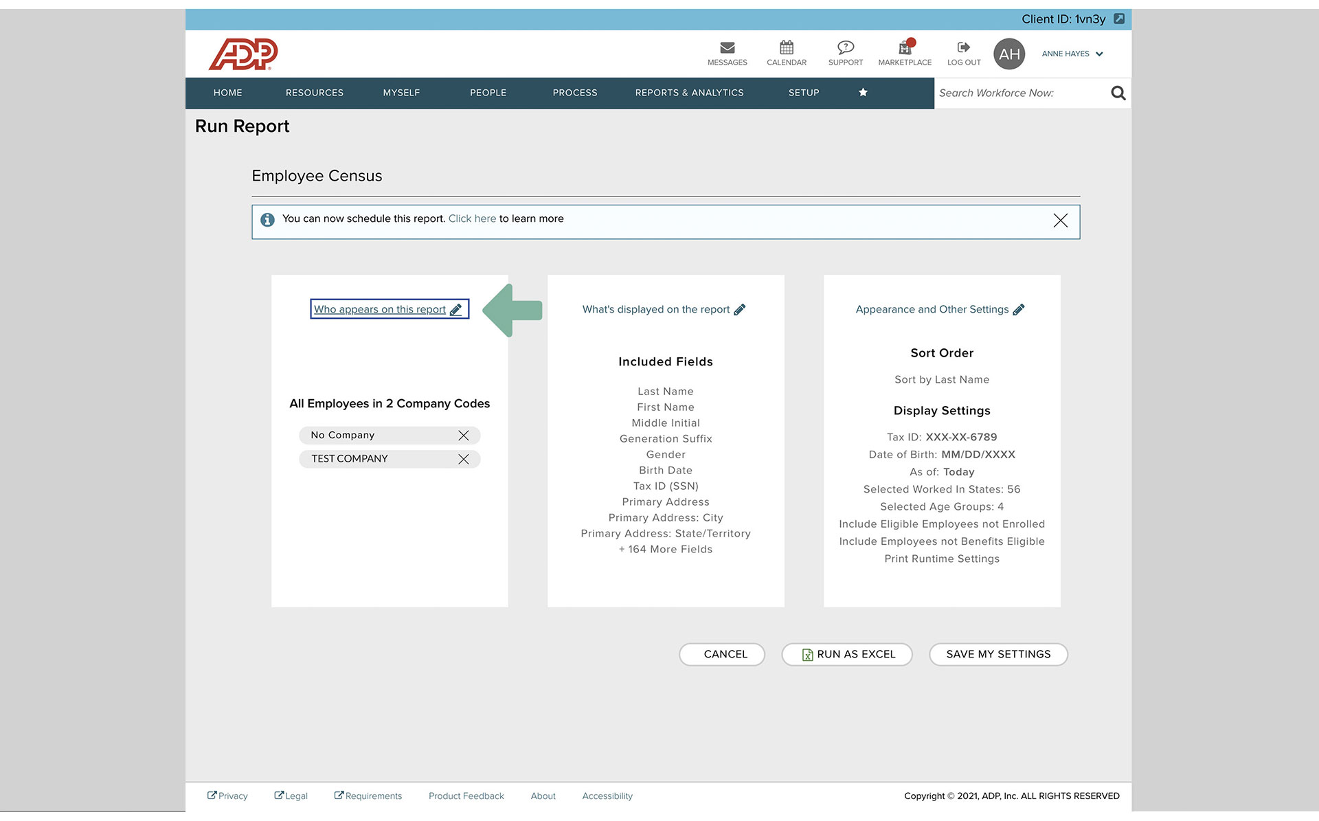 Step 2b – screenshot