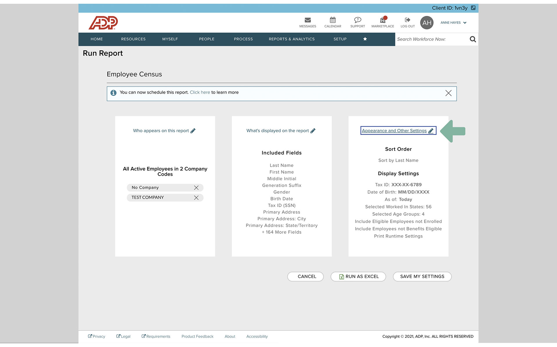 Step 2d – screenshot