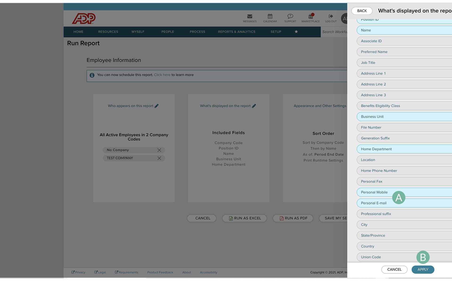 Step 2c – screenshot