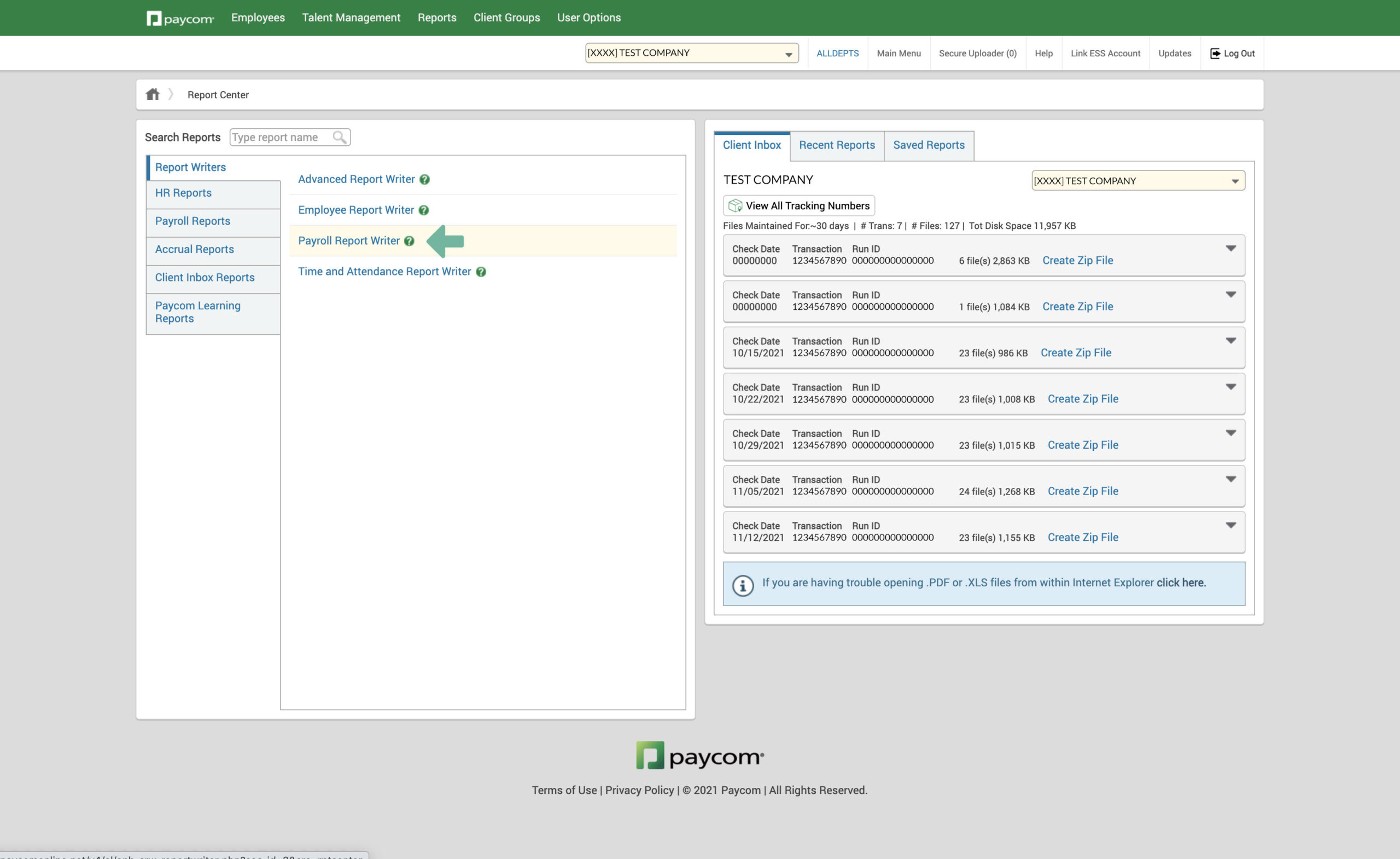 Step 1b – screenshot