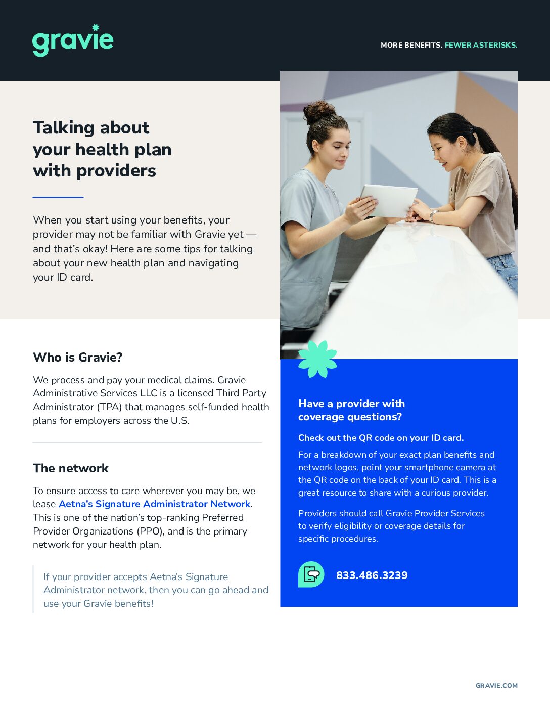 Gravie Aetna: Talking About Your Health Plan With Providers